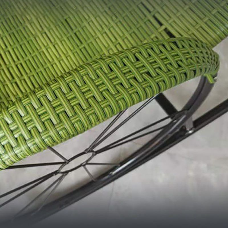 Natural Real Rattan Rocking Chair Lazy Indoor Rocking Chair for Living Room and Bedroom