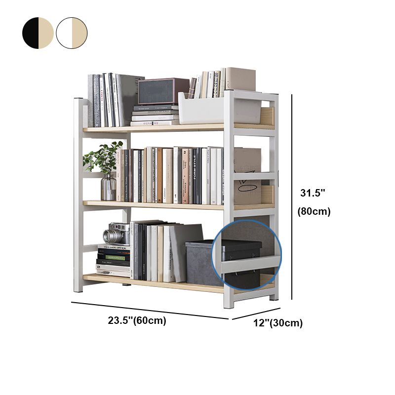 Libreria etagere verticale industriale telaio in acciaio in legno scaffale in legno scaffale