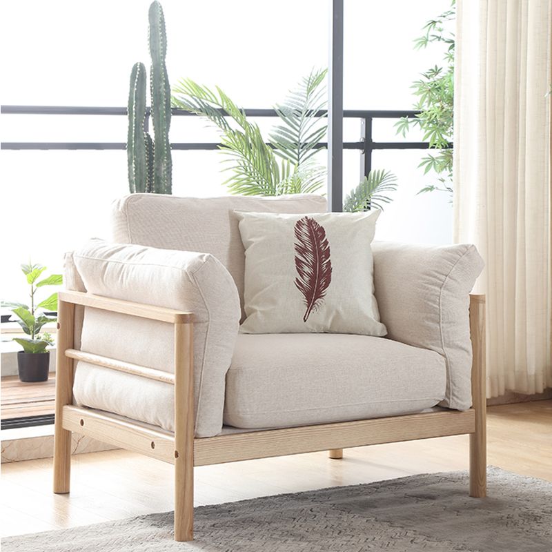 Pillow Top Arm Sofa Cushions 32.68" D x 32.68" H Slipcovered Sofa