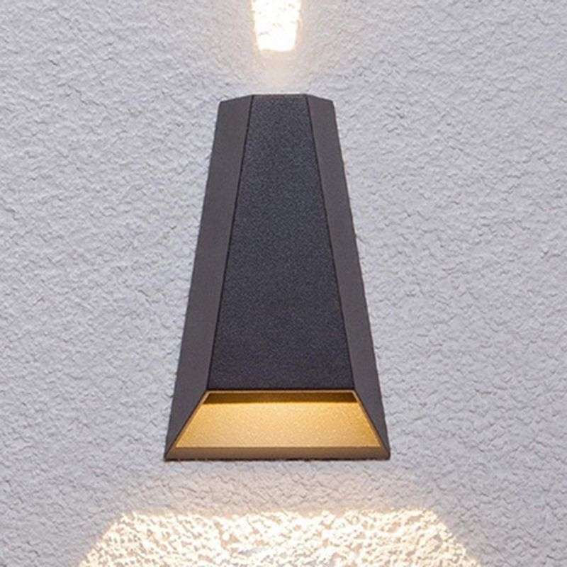 Modernism Wall Sconce Waterproof Outdoor Sconce Light Fixture with Aluminium