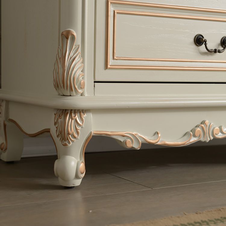 Traditional Storage Chest Solid Wood Dresser with 4/5/6/7 Drawers