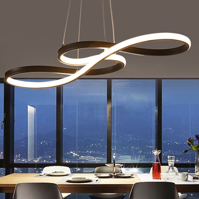 Metal Ceiling Hung Fixtures Contemporary Pendant Lighting for Dining Room