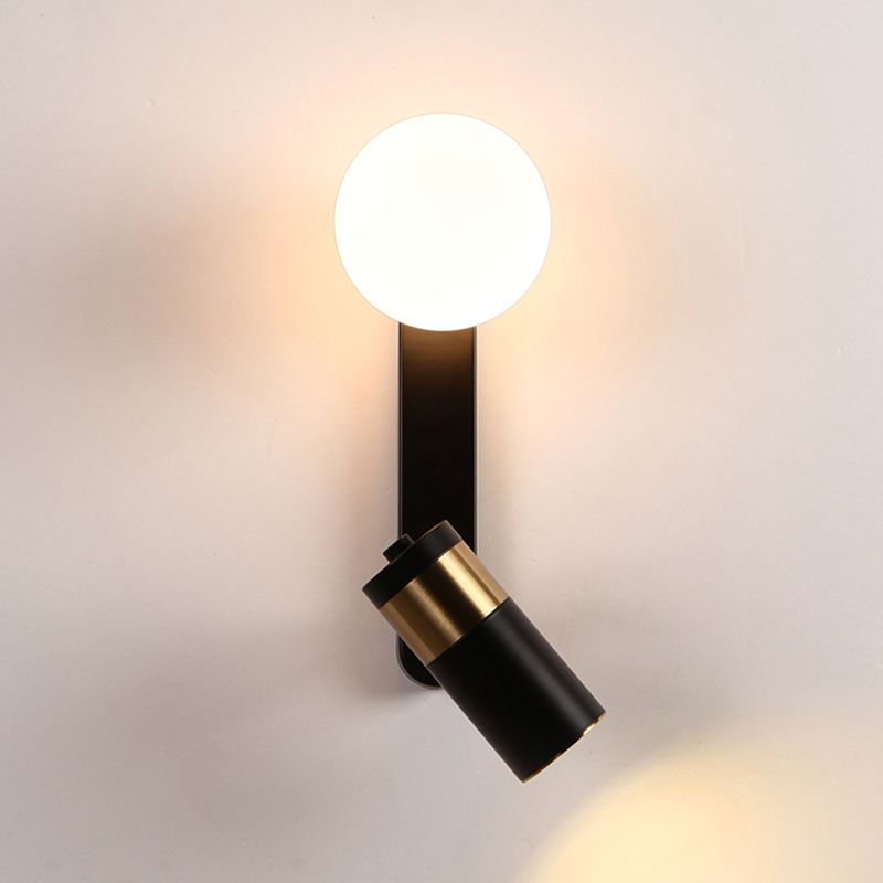 Glass Modern Nordic Wall Sconce Global 1 Spotlight Wall Mounted Light for Bedroom