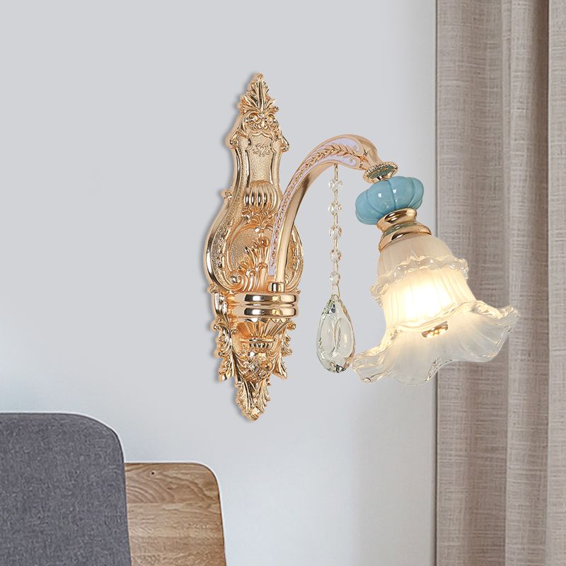 Apparecchiatura da parete con parete di fiori che cade da 1/2-testa.