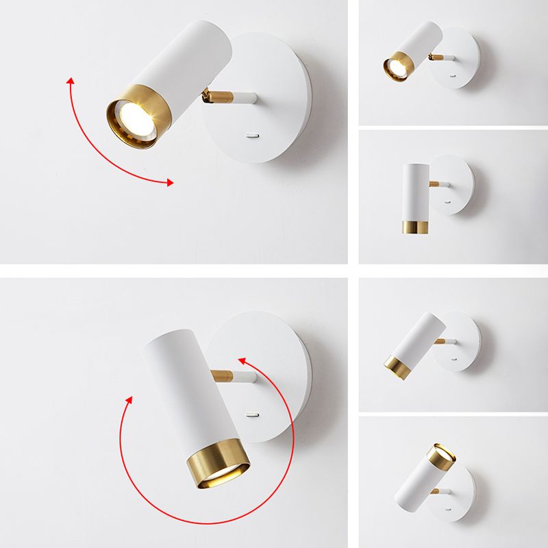 Einfache Leuchtenleuchte zeitgenössische Wandleuchte für Schlafzimmer