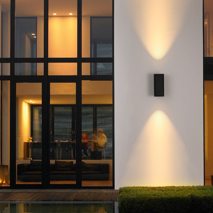 Contemporary Minimalist Outdoor Lighting Sconces Household Wall Washer Sconce for Hallway Porch