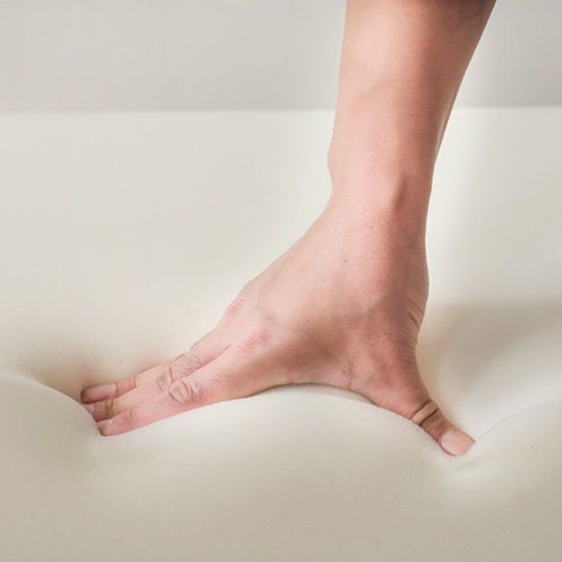 Modern Rocking Chair Faux Leather Solid Color Glider Chair with Ottoman