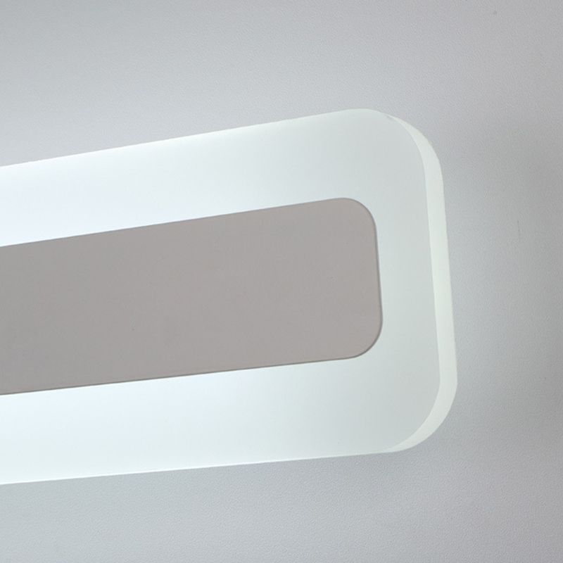 Modern Style Acrylic LED Vanity Light Waterproof and High Brightness Vanity Sconce for Bathroom