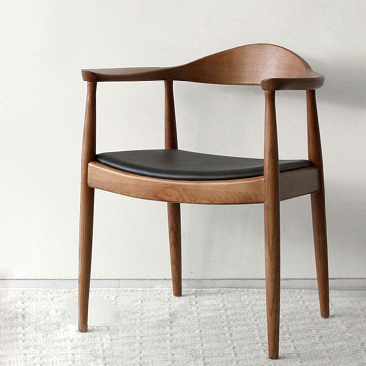 Chaise de salle à manger moderne de 20 pouces de large, avec 4 pieds en bois, pour usage domestique