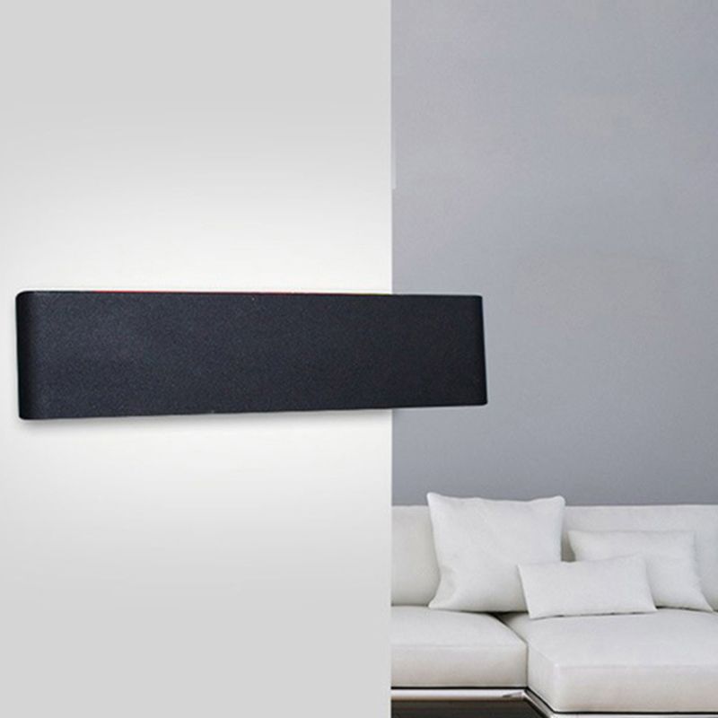 Rechteckige Wandleuchte kreative minimalistische Aluminiumleuchte Wandleuchte