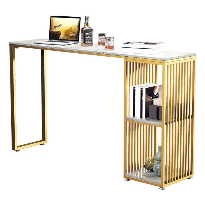 Modern Faux Marble Pub Set 1/3/4 Pieces Rectangle Bar Height Bar Set