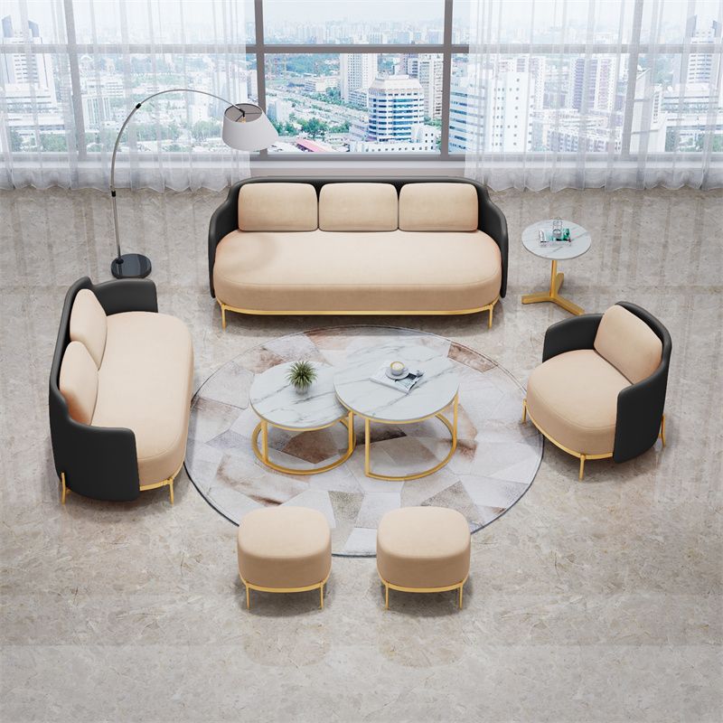 31.88" H Recessed Arm Sofa Contemporary Standard Sofa for Apartment