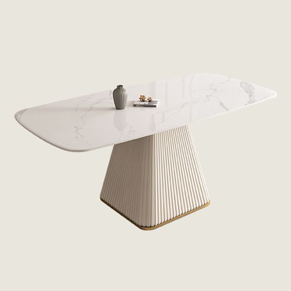 Contemporary Rectangle Table Set 1/4/5/6 Pieces Dining Set for Kitchen