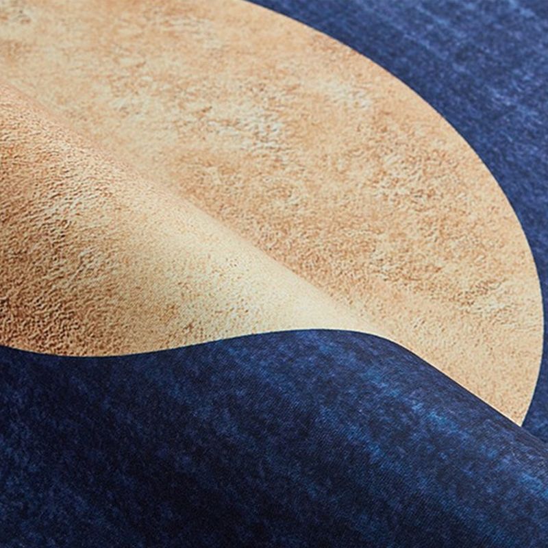 Chic Green Teppich Solid Color Moderner Teppich Polyester Flecken widerstandsfähiger Teppich für Wohnkultur