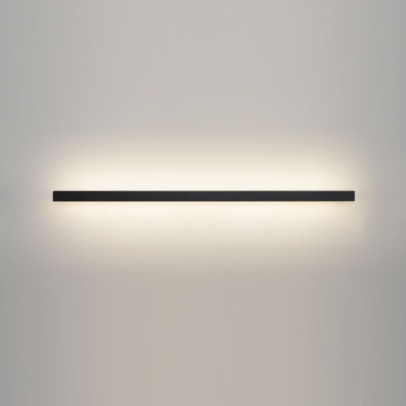 Metal Linear Shape Wall Light Modern 1-Light Wall Mounted Light Fixtures