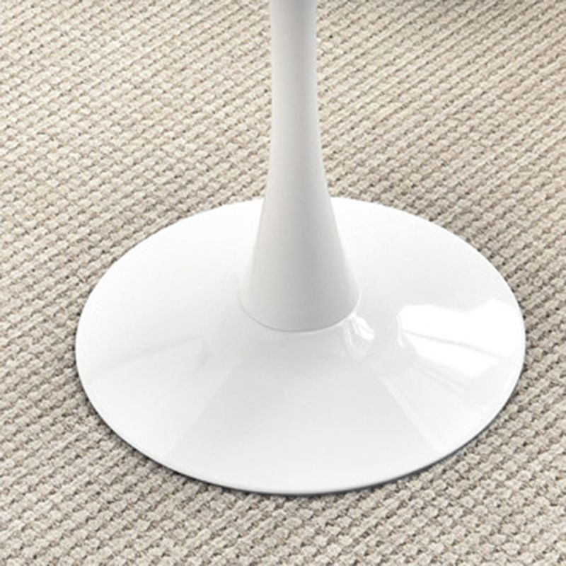 29.13" Tall Contemporary Style Coffee Cocktail Table Pedestal Round Coffee Table