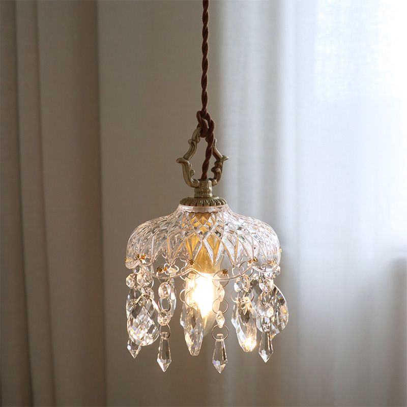 Modern Style Geometric Wall Mounted Lamps Glass 1 Light Wall Sconces