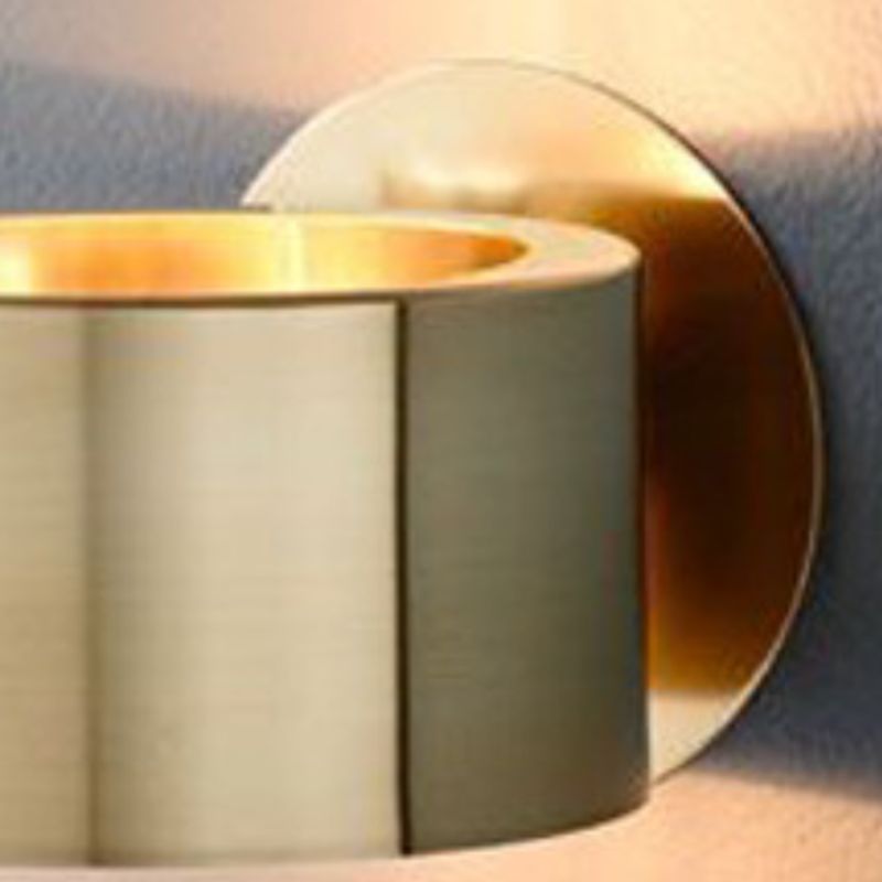 Post Modern Wall Light Metal Golden Lighting for Restaurant and Home