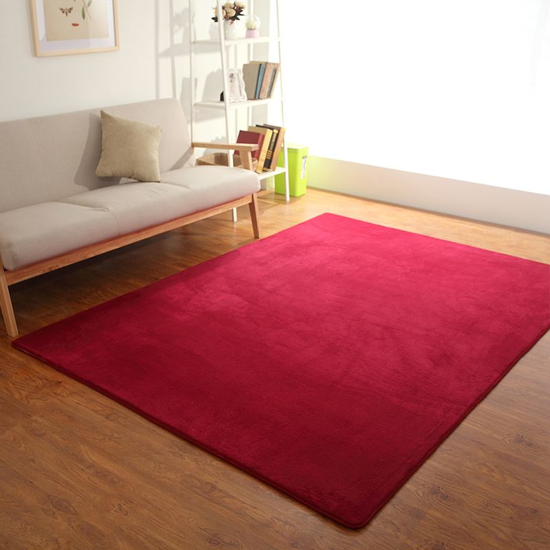 Klassiker minimalistischer Indoor-Teppich Multifarbener schlichtes Teppich Haustierfreundlicher Maschinenwaschableer Nicht-Schlupf-Teppich für Zimmer