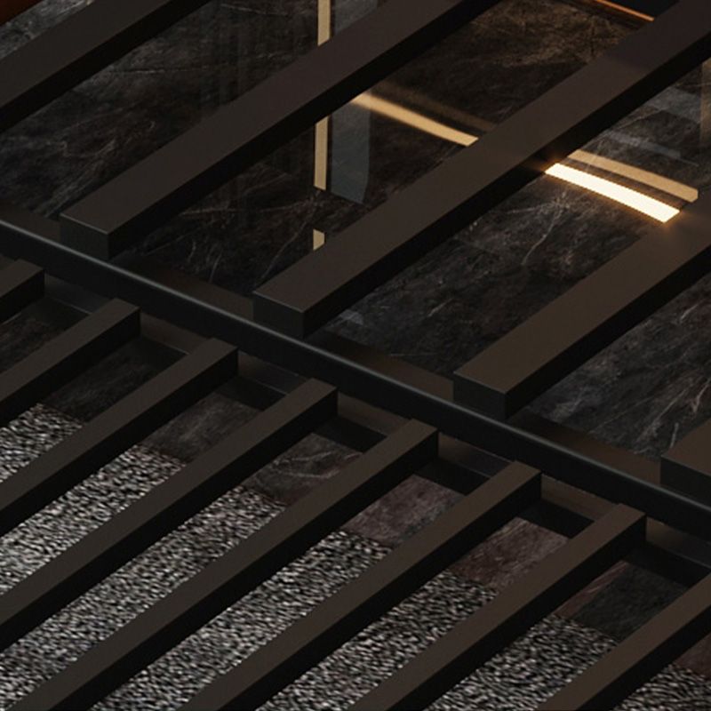 Glam Style Grey Futon Sleeper Sofa Bed with Storage and Pillow Back