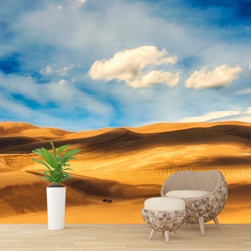 Desert Mildew Resistant Mural Wallpaper Sleeping Room Wall Mural