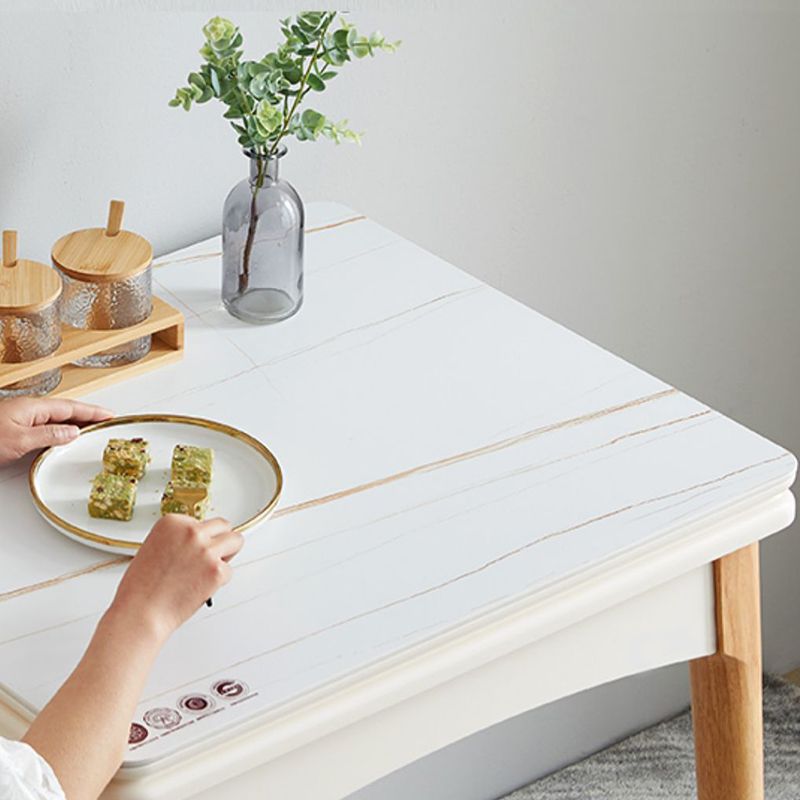 Modern Extendable Dining Table Sintered Stone Dining Table for Dining Room