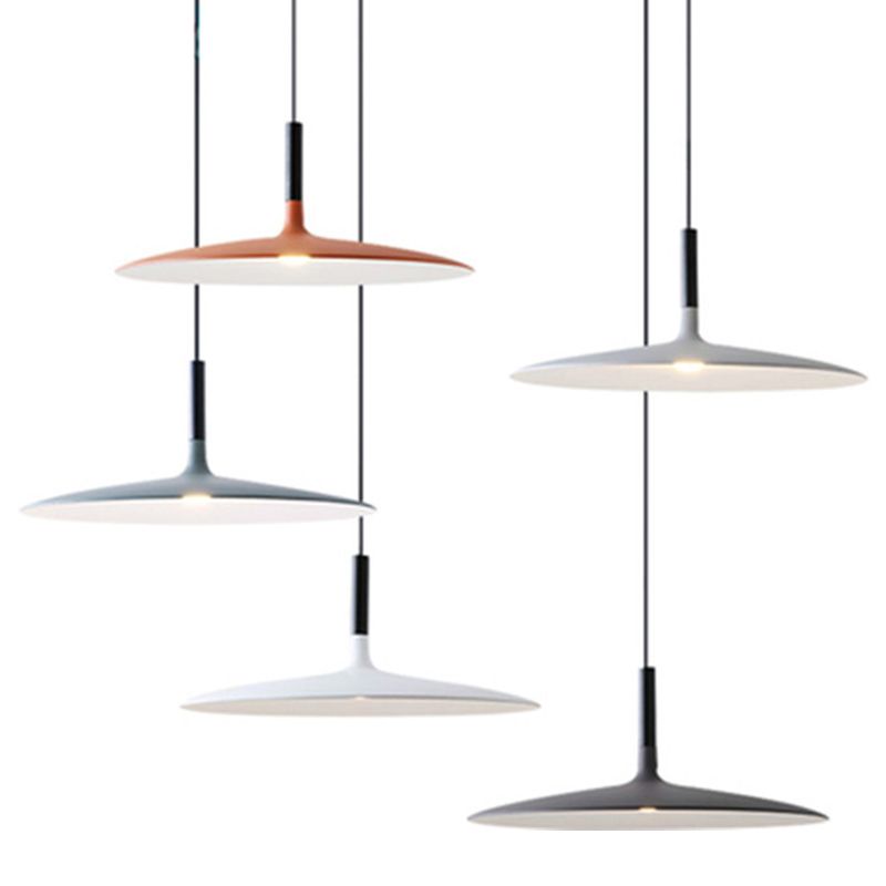 Flying Saucer LED -Suspensionslampe Neuheit Minimalist Metal Restaurant Hanging Anhänger