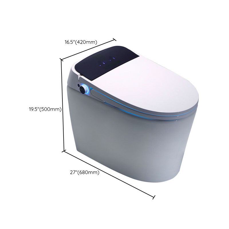 Modern Toilet Bowl Siphon Jet Concealed Tank Toilet with Seat for Bathroom