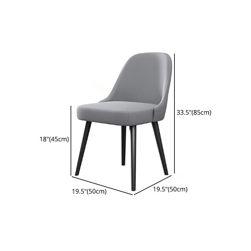 Modern Style 1/2/7 Pieces Dining Set with Gray Chair Kitchen Set for Dining Room