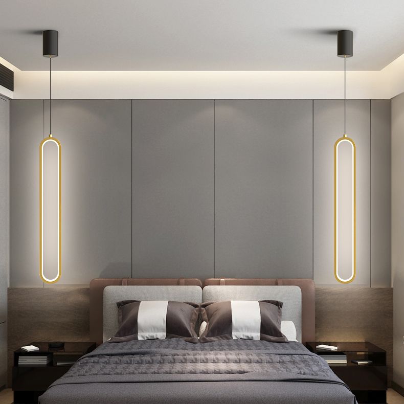 Geometric Suspended Lighting Fixture Modern Pendant Lighting for Kitchen Island