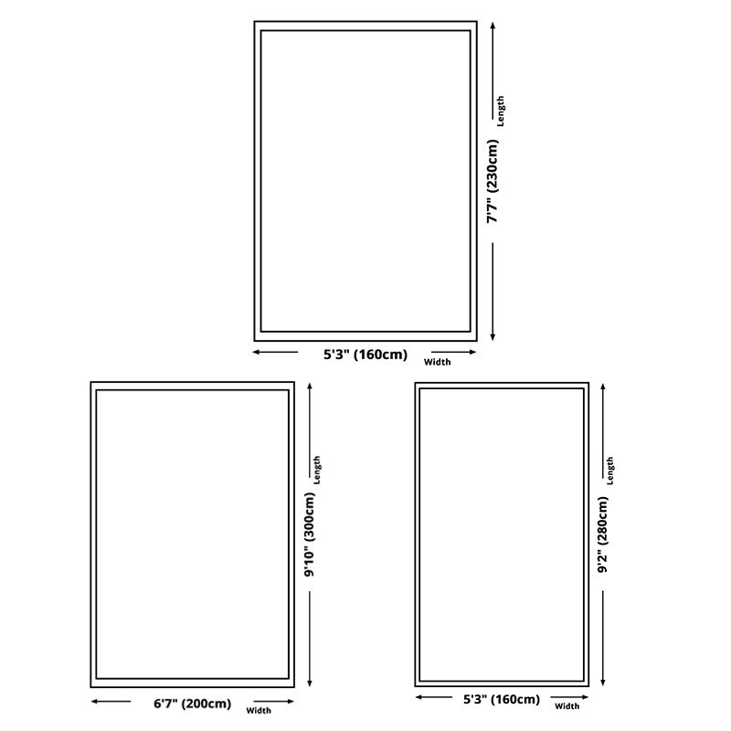 Rapis d'intérieur moderne noir Polyester Zebra Print Carpet Tache Resistant Tapis pour décoration domestique