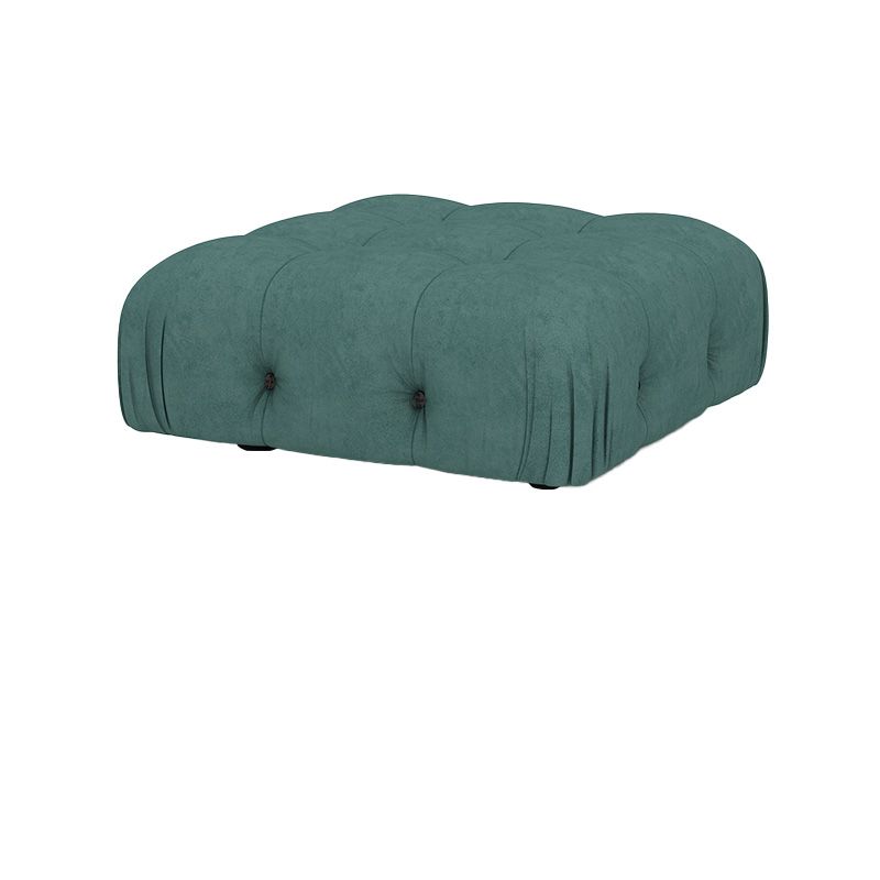 35" Wide Contemporary Sofa Forest Green Stain Resistant Seating