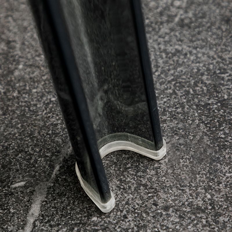 30" Height Backrest Armless Counter Stool Industrial Plastic Bistro Bar Chair with 4 Legs