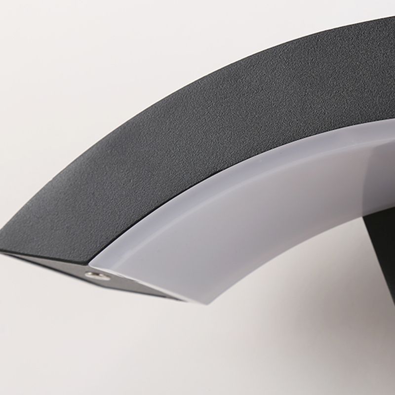 1 Light Geometric Wall Sconces Modern Style Metal Wall Mounted Lamps