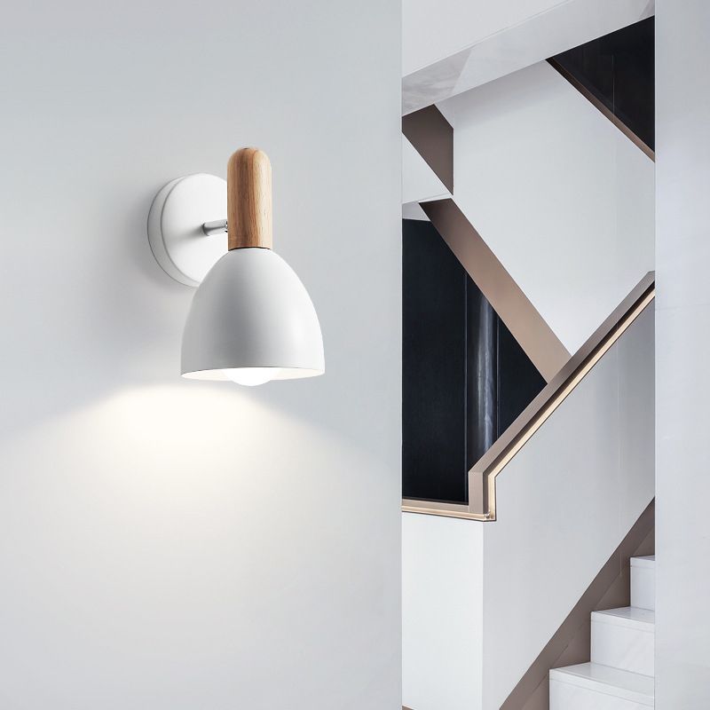 Geometric Shape Metal Sconce Light Modern Style Wall Sconce Lighting for Living Room