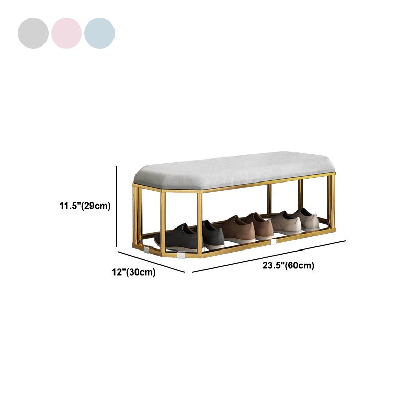 Velvet Specialty Storage Ottomans Standard Plain Glam Style Fade Resistant Ottoman