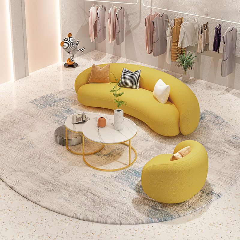 Tuxedo Arm Sofa with Pillows Cushions Standard Seating for Living Room