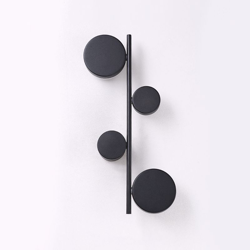 Luz de montaje de pared círculo Lucina de pared LED de sala de estar metálica posmoderna para sala de estar