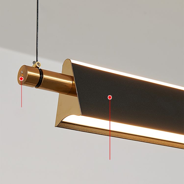 Moderne einfache LED Island Light Küche Esszimmer Hängende Lampenvorrichtung