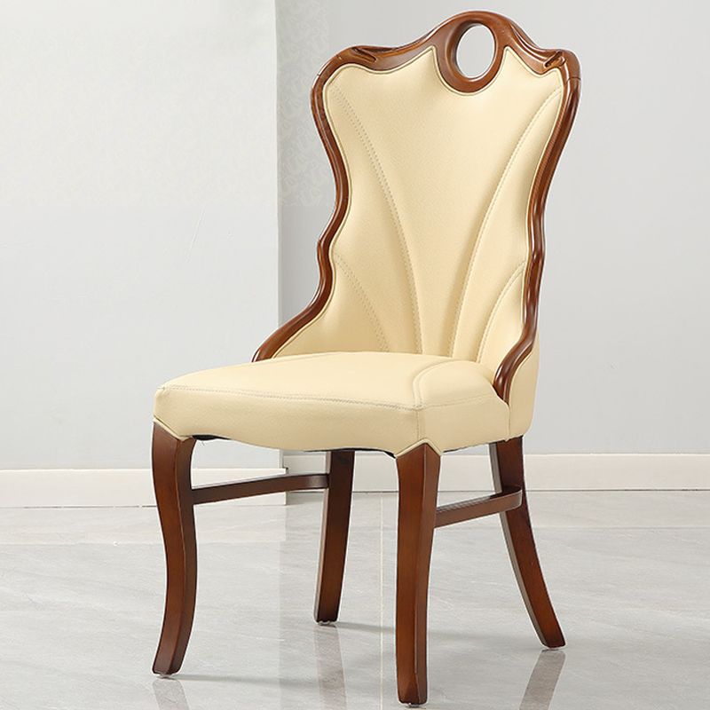 Upholstered Armless Dining Chairs Contemporary Kitchen Side Chair