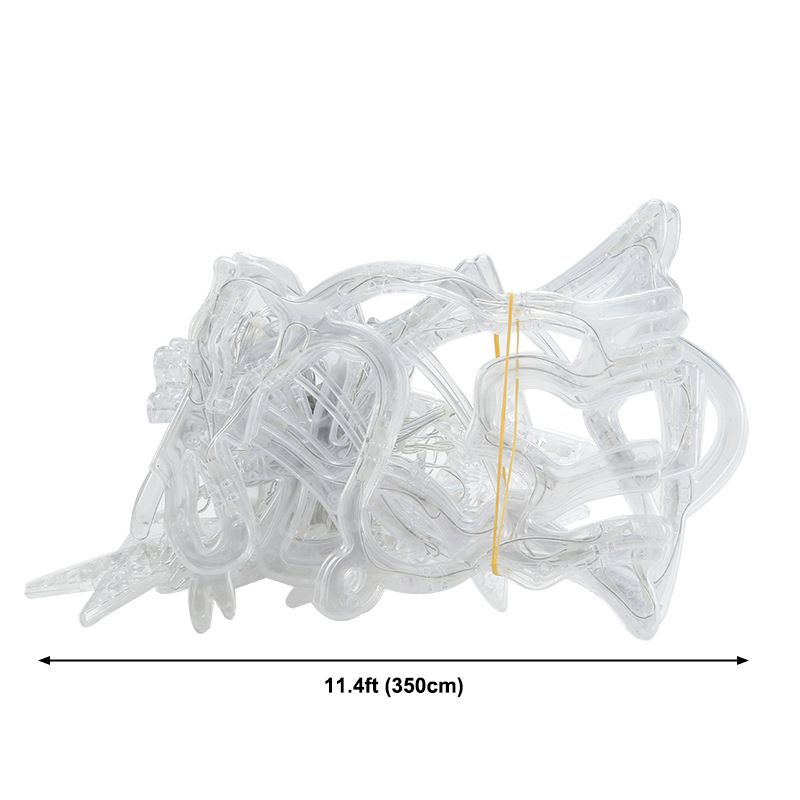 Christmas LED Decorative Lamp in Modern Romantic Style Plastic Indoor String Lights