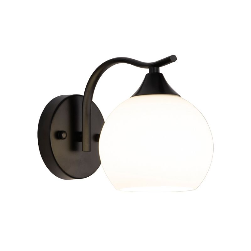 Hedendaagse stijl Orb wand gemonteerd licht glas 1 lichte wand gemonteerd lamp