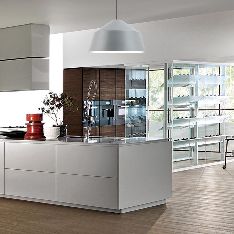 Intint -Scheune hängende Licht mit verstellbarem Kabel 1 Leichte nordische metallische Anhängerlampe für Hotel