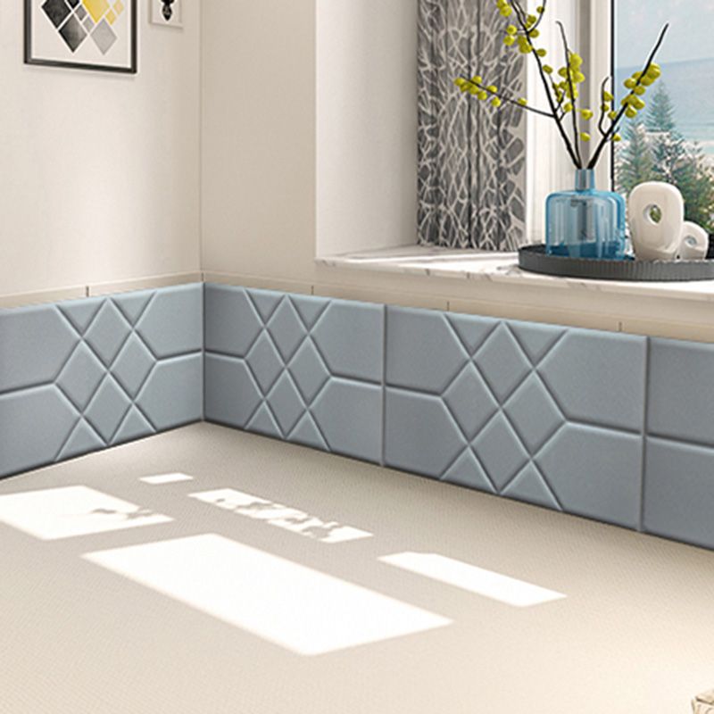Modern Wall Paneling Living Room Peel and Stick 3D Embossing Waterproof Wall Paneling