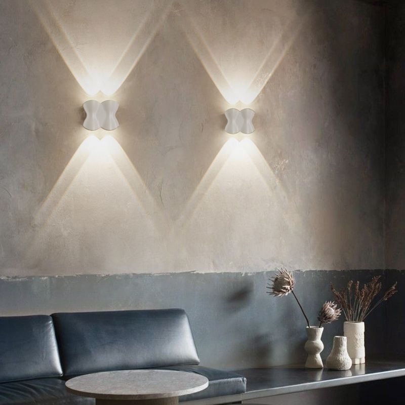 Geometry Shape Wall Lights Contemporary Style Metal Wall Mount Lights