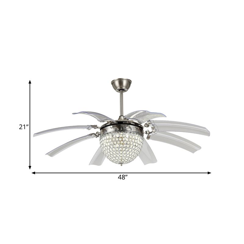 Accesorio de iluminación de la sala de estar del domo 48 "W LED LED SEMI SEMI SEMILLA MONTINUA