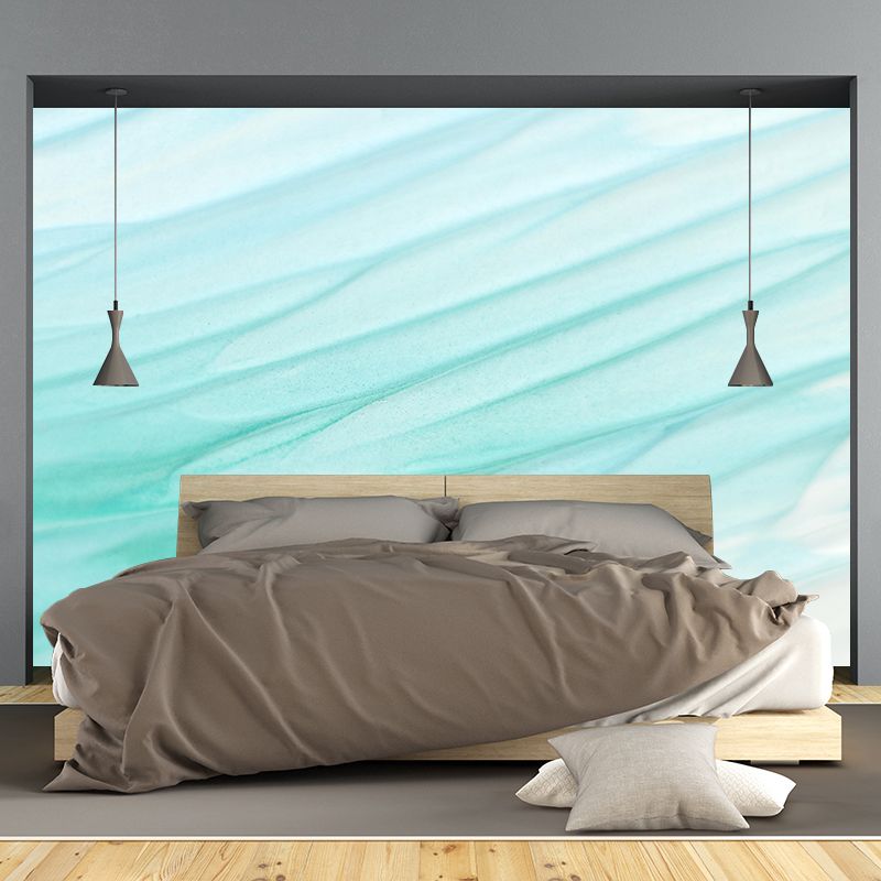 Horizontal Illustration Abstract Pattern Mural Environment Friendly Wallpaper for Home Decor