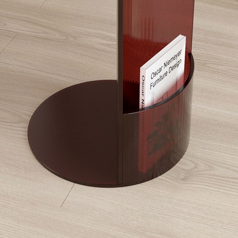 Modern C End Side Table Acrylic Corner Table for Living Room