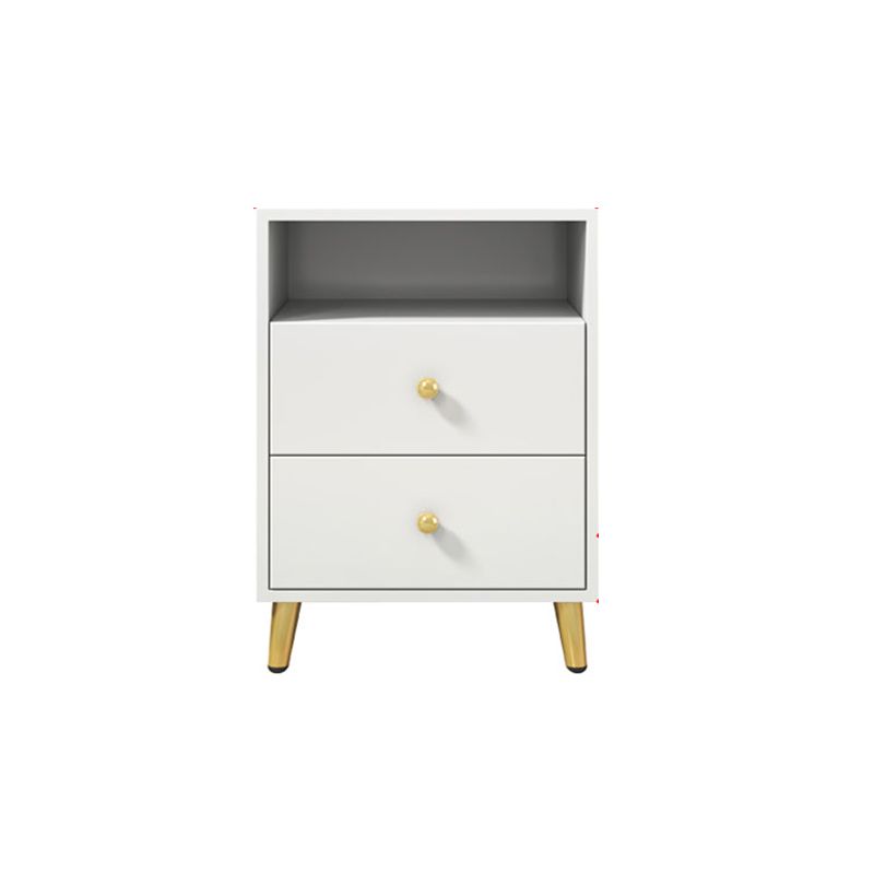 Contemporary 21.6"/35.4"Tall Accent Chest Rectangle Wood Chest with Drawers