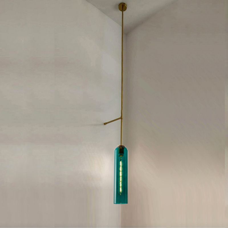 Moderne Wandhalterung Licht 1 Licht Wandleuchte mit Glasschatten für Schlafzimmer